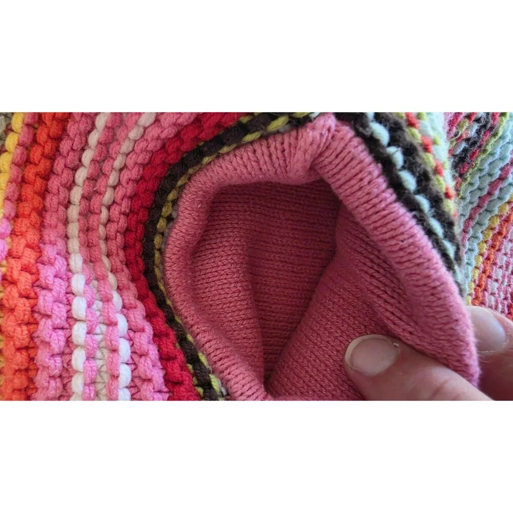 Gap Kids Button Down Hood Knit Sweater Girls Size XL (12) READ Description